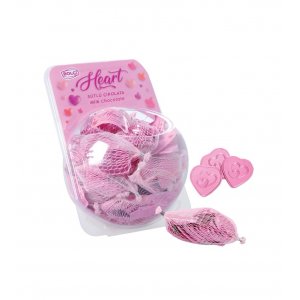 Bolci Chocolate heart 63g - pink